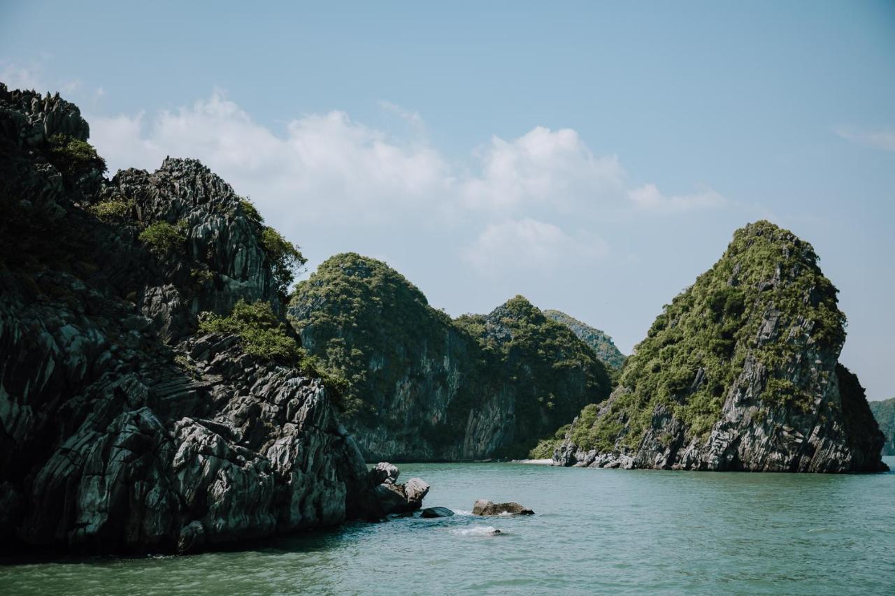 Cat Ba Bay Cruises Hotell Dong Khe Sau Eksteriør bilde