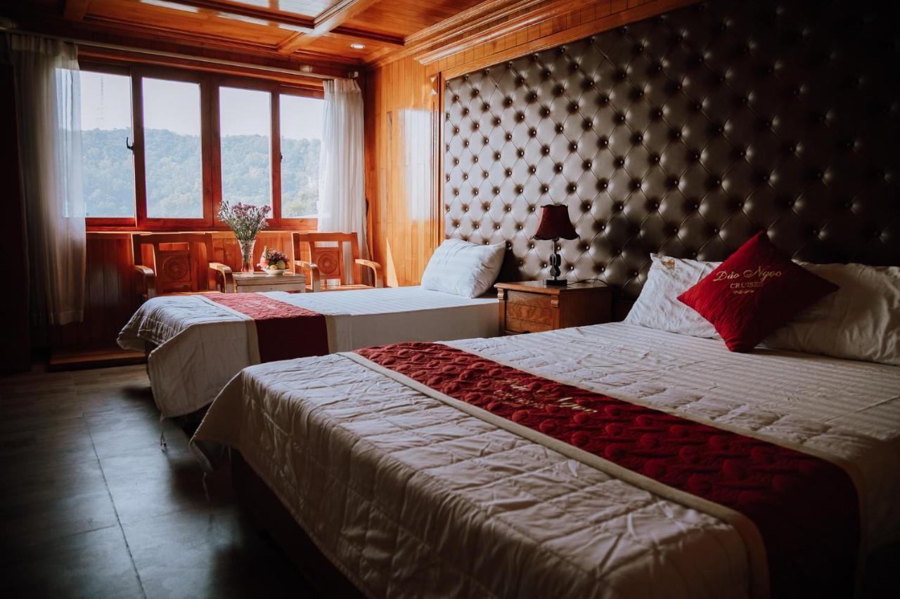 Cat Ba Bay Cruises Hotell Dong Khe Sau Eksteriør bilde